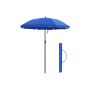 Parasol składany Ø 160 cm, niebieski