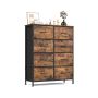 Комод SONGMICS LGS124BH04, 8 ящиков, 76,7 × 95,2 × 30 см