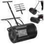 Compost spreader VEVOR, 4 height positions, Black, 70 × 40 × 125 cm