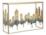 Консоль City, Золотистая, 110 × 81 × 38,5 см