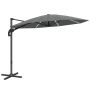 Parasol ogrodowy z wysięgnikiem, z oświetleniem LED, Ø 294 × 200 cm