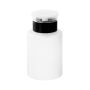 Cosmetic bottle with pump dispenser