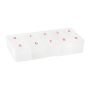 Organizer na kosmetyki ACTIVESHOP, 10 przegródek, 18 × 9 × 3,5 cm