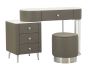 SHARON vanity table with pouf, 120 × 75 × 40 cm