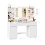 VASAGLE dressing table, 9 drawers, 40 × 107 × 144 cm