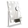 Lustro kosmetyczne, 12 diod LED, 36,5 × 45,5 × 8,5 cm