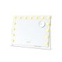 SONGMICS cosmetic mirror, 15 LED lights, 58 × 43 cm