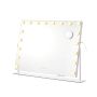 Lustro kosmetyczne SONGMICS, 15 diod LED, 80 × 60 cm