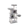 Scratching post 152 cm., light gray