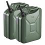 Zbiorniki paliwa VEVOR Yoilp3001, 2 szt. po 20 l, zielone, 36 × 18 × 51 cm