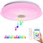Inteligentna lampa sufitowa z funkcją Bluetooth, biała