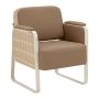 Waiting chair Omega Grandeur, Brown