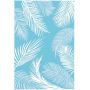 Outdoor rug, double-sided, with bag, Blue/white, 274 × 182 × 0.3 cm