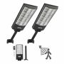 Lampy solarne zewnętrzne VEVOR RBTYNLD-002, 2 szt., 58,5 × 21,5 × 39,3 cm