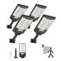 Lampy solarne zewnętrzne VEVOR RBTYNLD-004, 4 szt., 33,5 × 23,5 × 24,3 cm