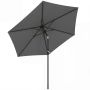 Parasol przeciwsłoneczny zewnętrzny, uchylny, Ø270 × 219 cm