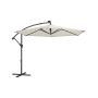 Parasol ogrodowy SONGMICS, 32 diody LED, piaskowy