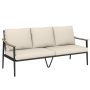 Sofa ogrodowa 3-osobowa, 176 × 78 × 75 cm