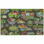 Mata do zabawy dla niemowląt Aosom 431-091V00MX, szara, 160 × 100 × 0,5 cm