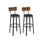 Bar stool set of 2 pcs.