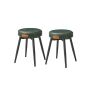 Stool 48x48x48.2cm., black