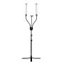 LED lamp ACTIVESHOP POLLUKS IV, 2 heads, Black