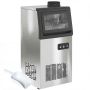 Ice cube maker, 45 kg per day, Silver, 35 × 71.5 × 33.5 cm