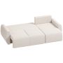 Sofa rozkładana w kształcie litery L, lewa lub prawa, z odwracalnym szezlongiem i schowkiem, 250 × 140 × 86 cm