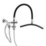 Rain shower mixer Gabbiano, 2 shower heads
