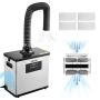 Вытяжка для паяльных дымов VEVOR DX1002, 4-ступенчатая, 52 × 34 × 60 см