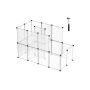 Plastic cage/play area for small animals