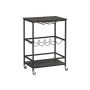 Wine rack 40x60x82cm., black