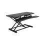 Height-adjustable sit-stand desk