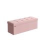Pouf 38x110x38cm., pink