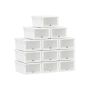 Shoe boxes, white 12pcs.