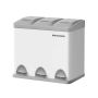 Trash can with 3 compartments LTB24WT