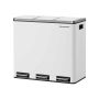 Kitchen trash can 3x18L