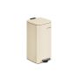 Trash can 34x28.5x54.4cm., beige