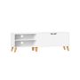 TV table 160x40x50cm., white