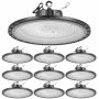 Lampy sufitowe VEVOR AR-LHB-200W, 10 szt., 360 × 360 × 90 mm