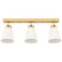 Lampa sufitowa, 3 oprawki E27, 55 × 13 × 20 cm