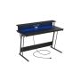 Desk 55×135×76cm., black