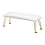 Manicure stand MOMO 6-M, Gold/white