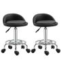 Massage stools, 2 pcs, 38 × 57–72 × 38 cm