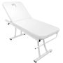 Massage table AZZURRO, two-part, White, 184 × 63 × 77 cm