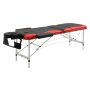 Массажный стол Homcom 215x60x84 см, черно-красный