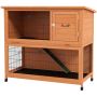 Small animal cage PawHut 123x63x112cm., brown/black