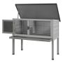 Small animal cage PawHut 84x43x70cm., gray