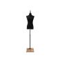 Height-adjustable mannequin, black