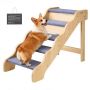 Wooden stairs for pets VEVOR ZD-25DOG03, 5 steps, 910 × 430 × 630 mm